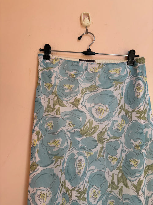 A.BYER floral pink skirt