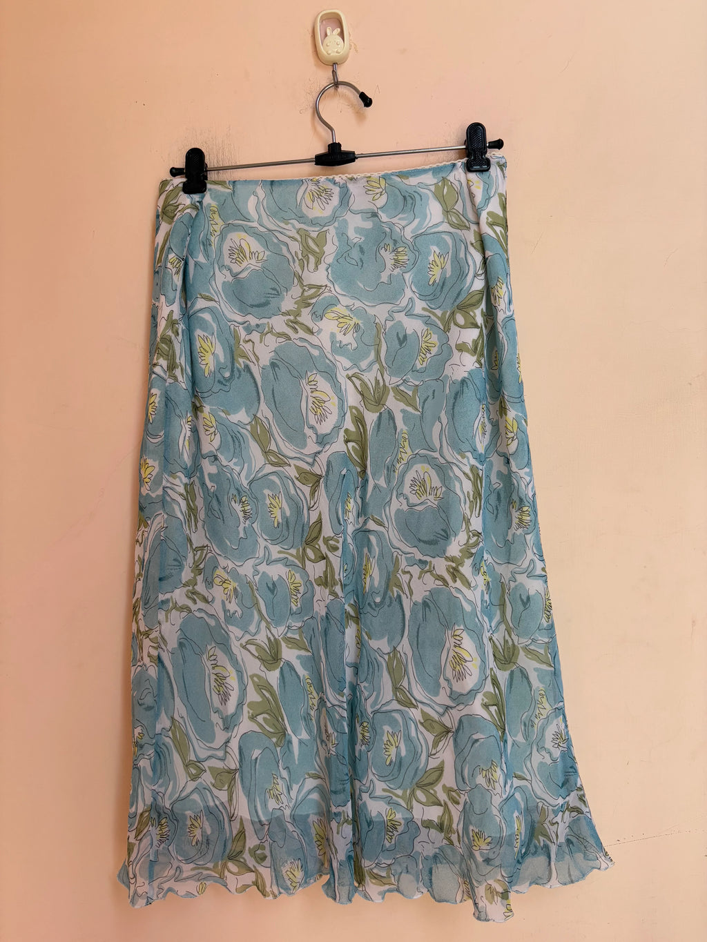 A.BYER floral pink skirt