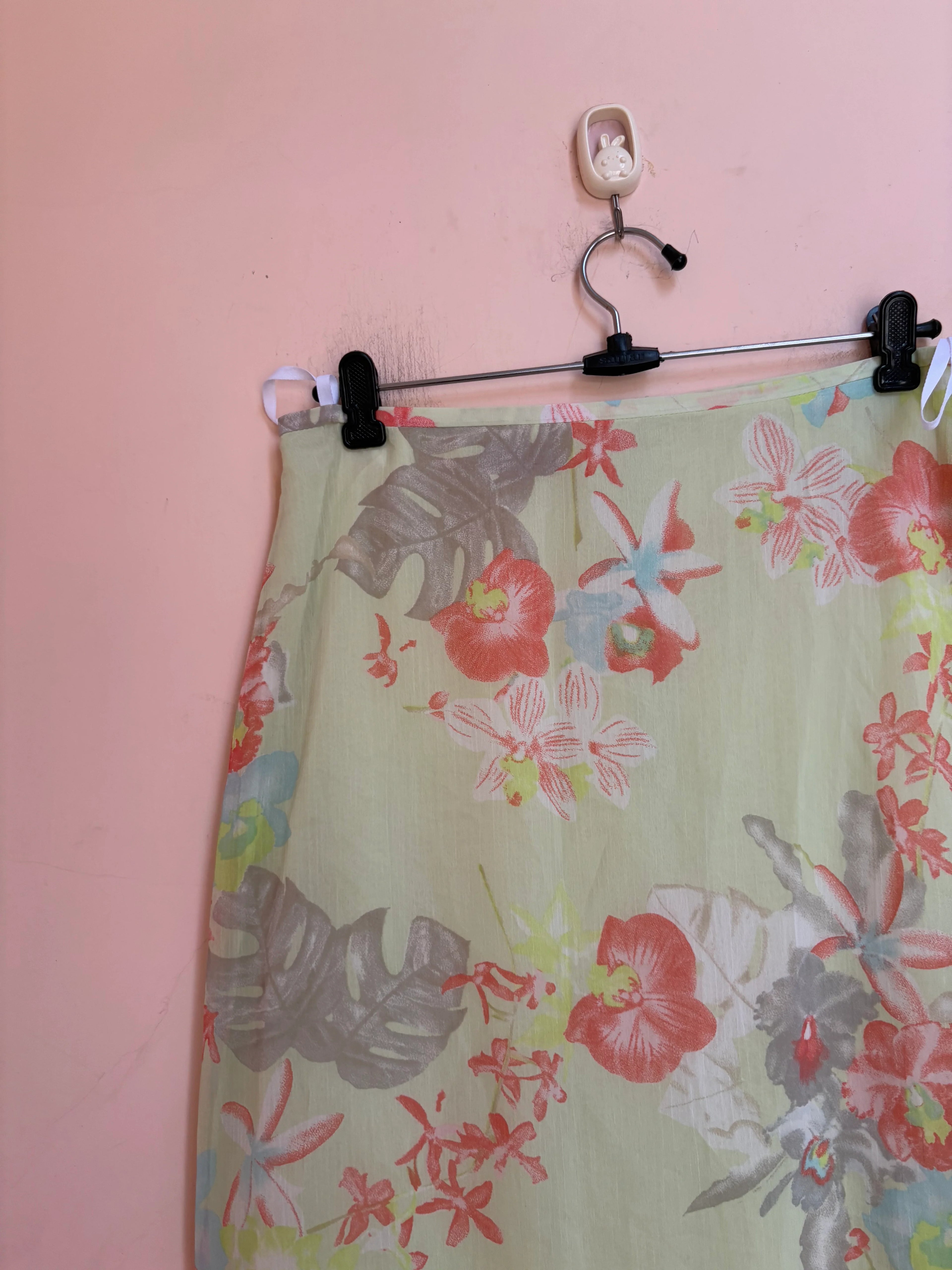 Fengting floral skirt