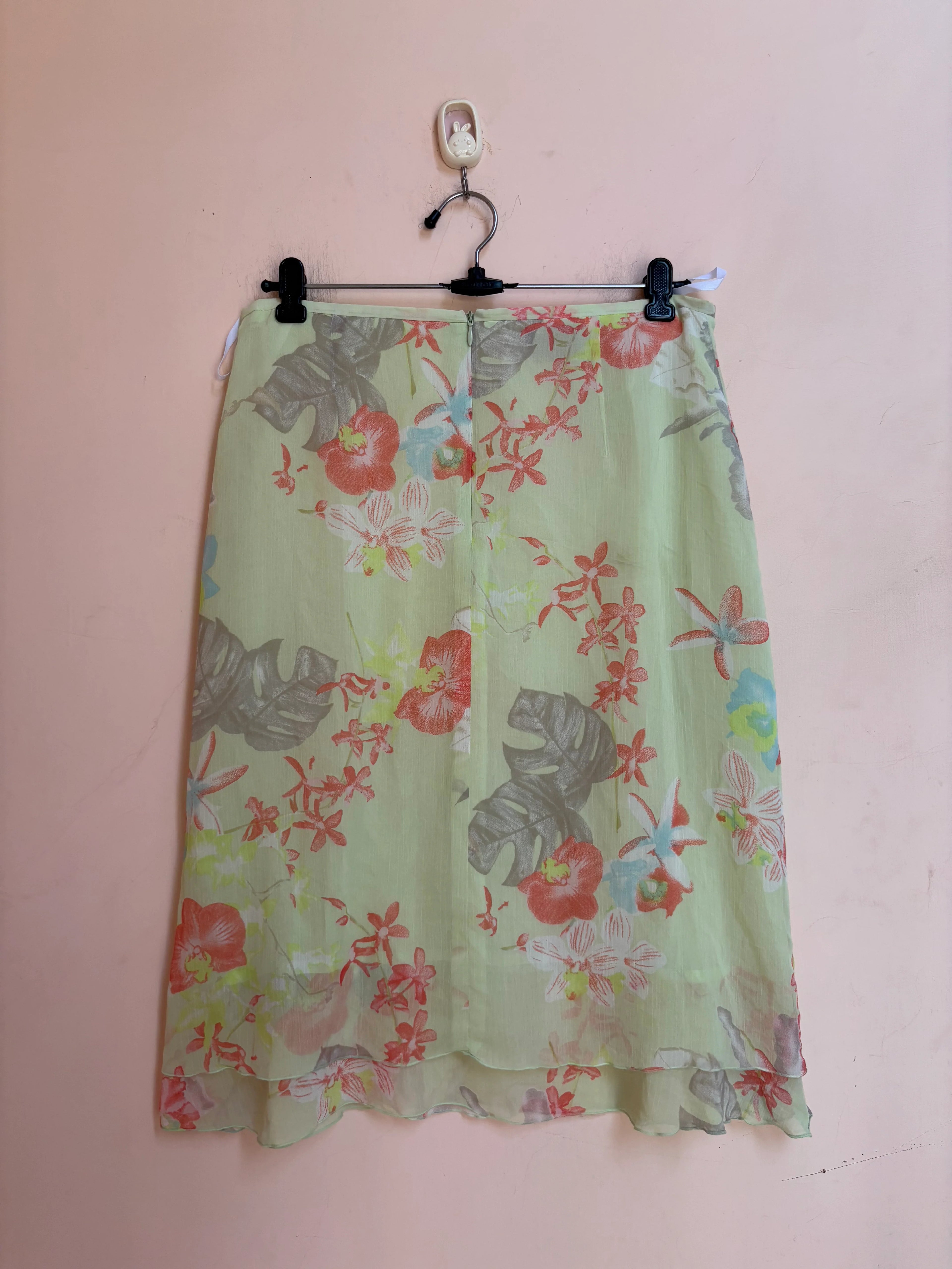 Fengting floral skirt